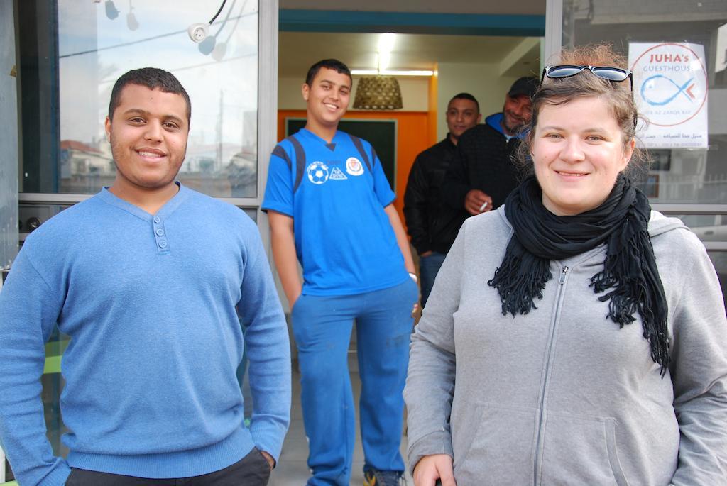 Juha'S Guesthouse - Zarqa Bay Jisr ez Zarqa Eksteriør billede